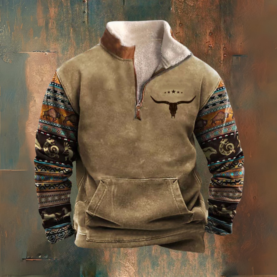 RODEO — Autumn-Winter Half-Zip Jacket-15552184811893-Mirella Fiore