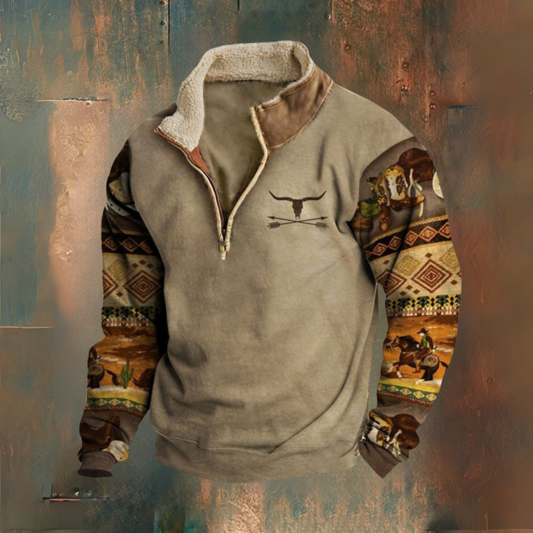 RODEO — Autumn-Winter Half-Zip Jacket-15552184877429-Mirella Fiore