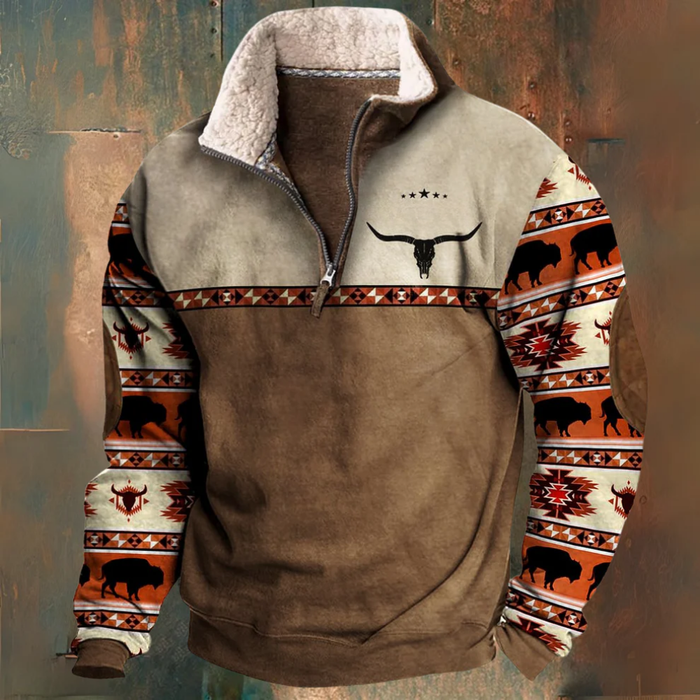 RODEO — Autumn-Winter Half-Zip Jacket-15552185139573-Mirella Fiore