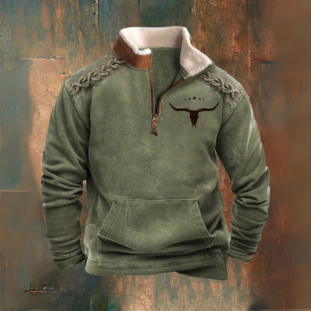 RODEO — Autumn-Winter Half-Zip Jacket-15552185172341-Mirella Fiore