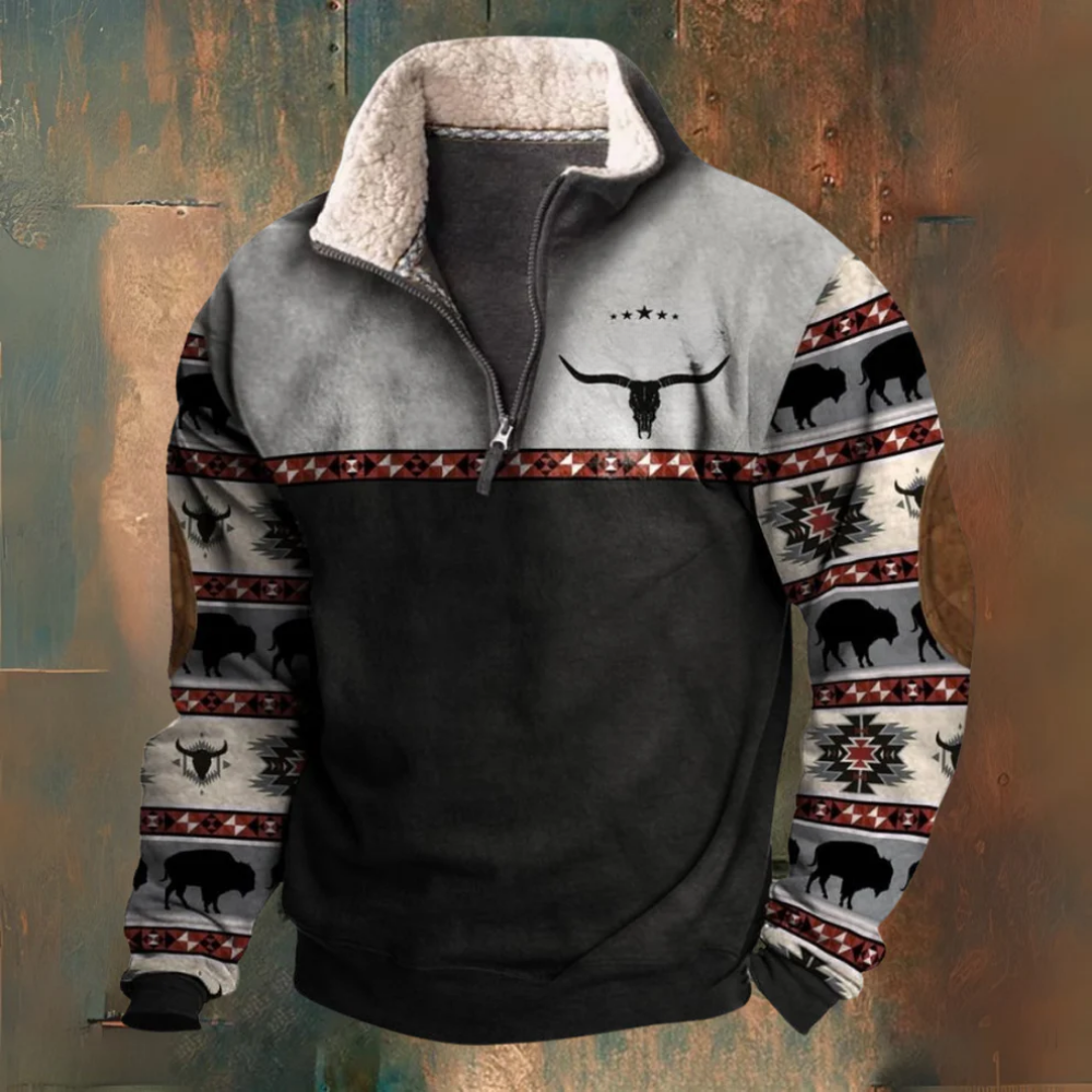 RODEO — Fall-Winter Half-Zip Jacket-15552184779125-Mirella Fiore