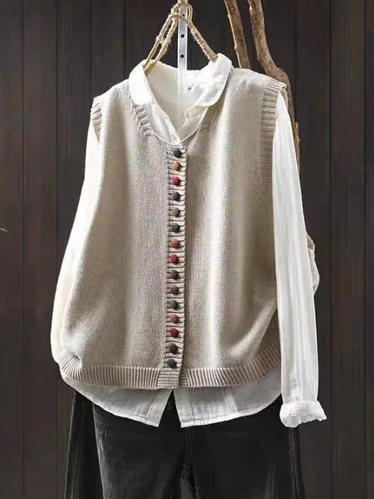 ROSALIE - KNIT VEST-15519212077429-Mirella Fiore