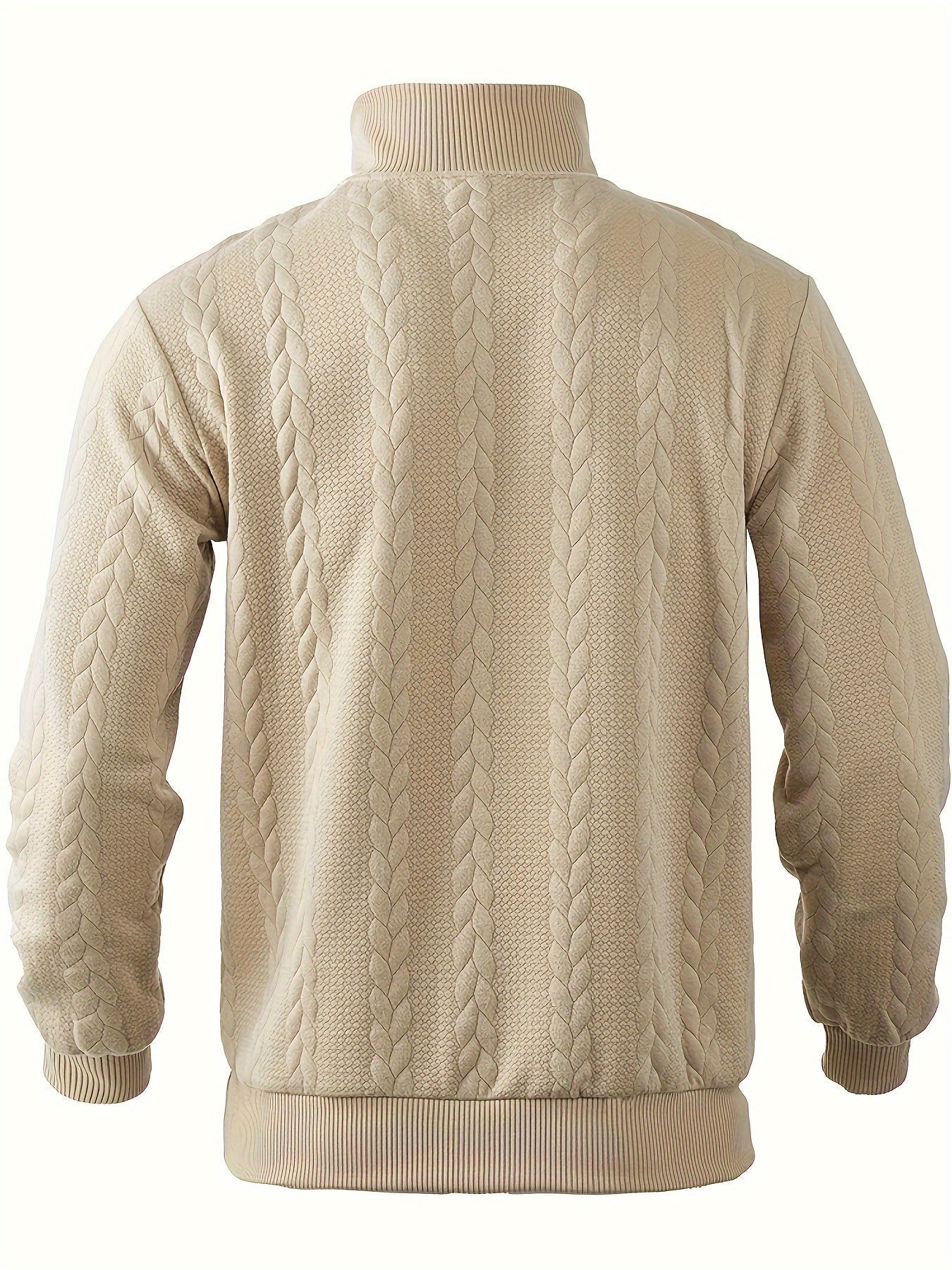 Rafael - Cable Knit Zip Up-15553987248501-Nancy & Mae Savannah