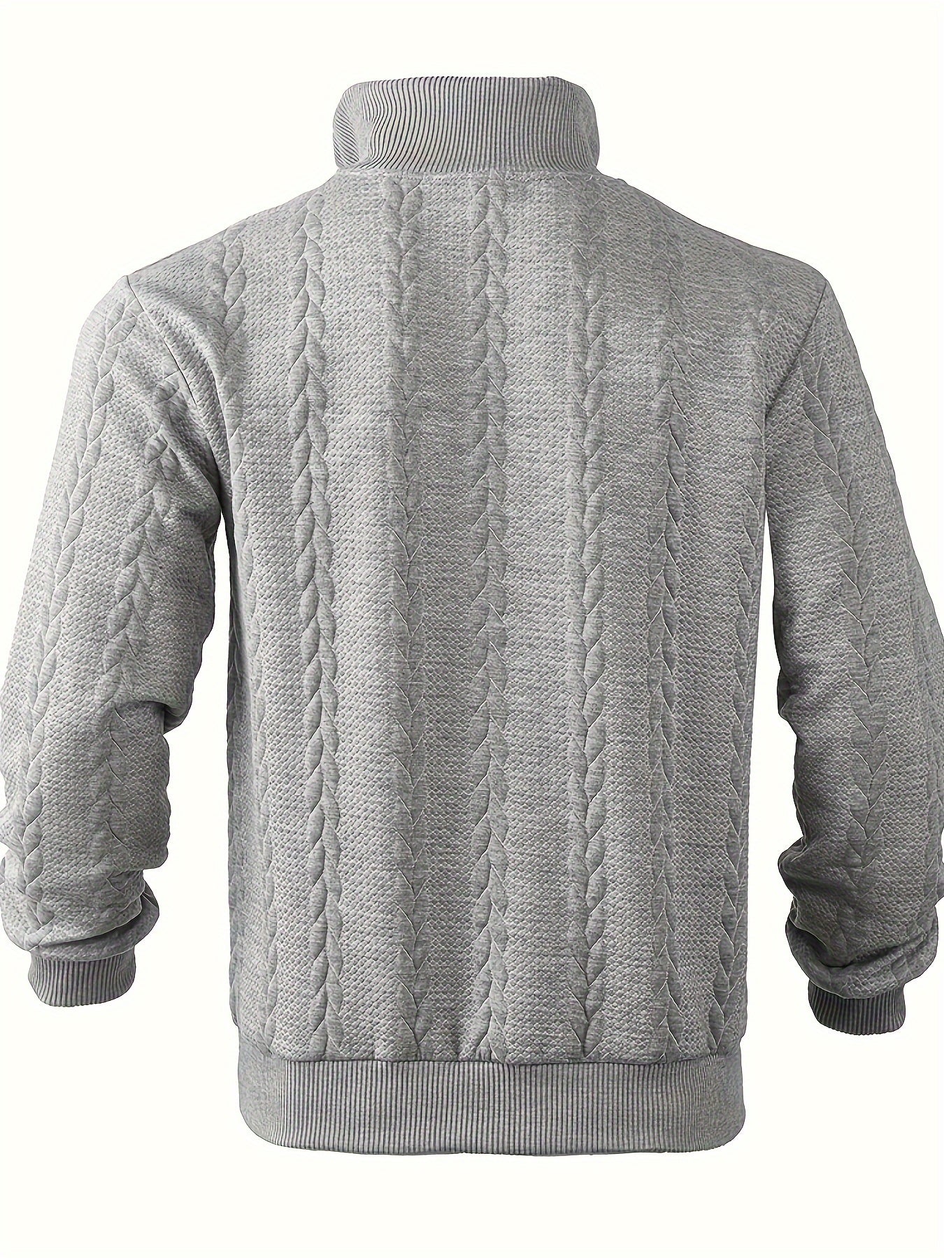 Rafael - Cable Knit Zip Up-15553987248501-Nancy & Mae Savannah