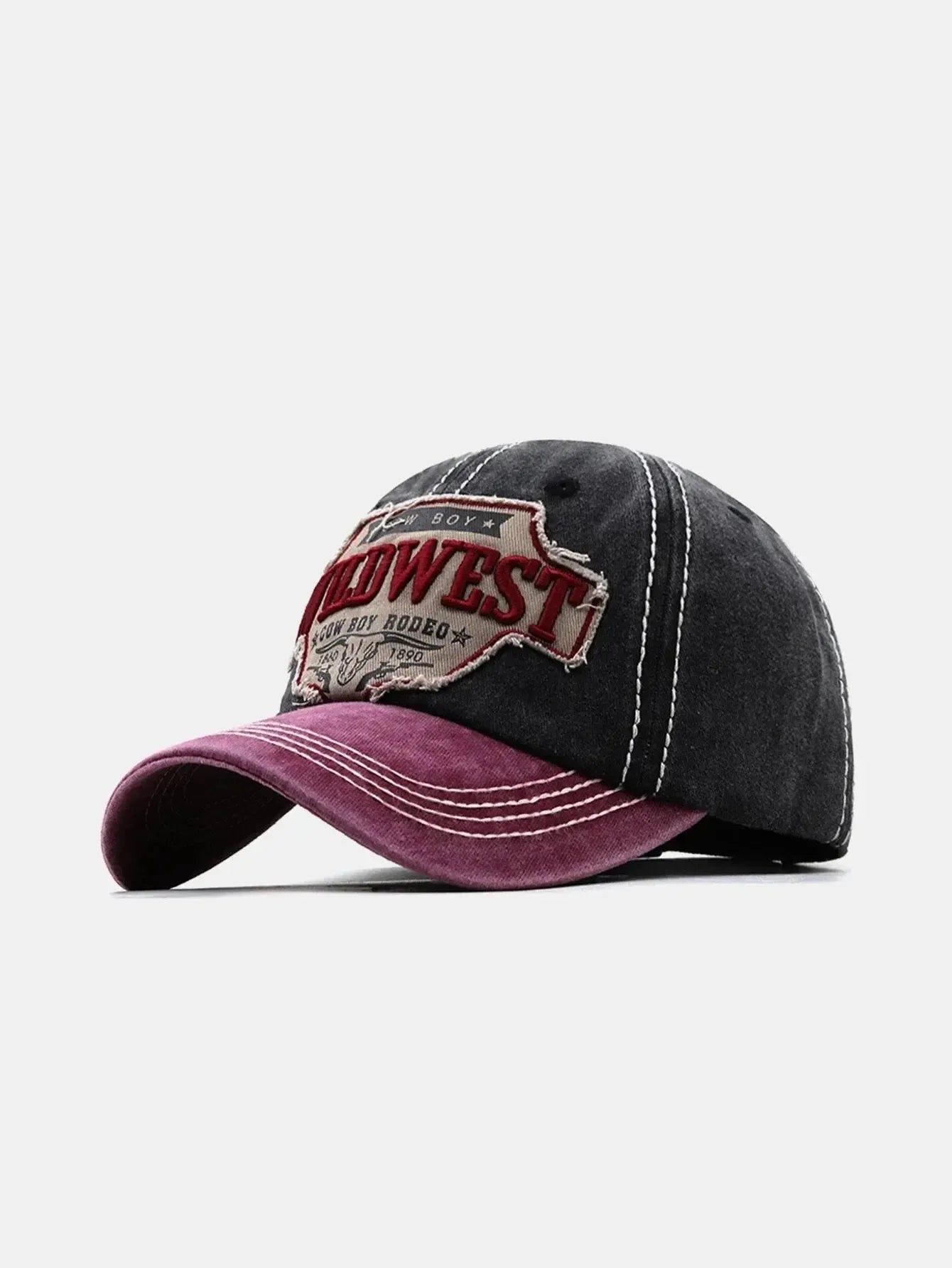 Ravessa – Western-inspired – Distressed cap-15133570302325-Mirella Fiore