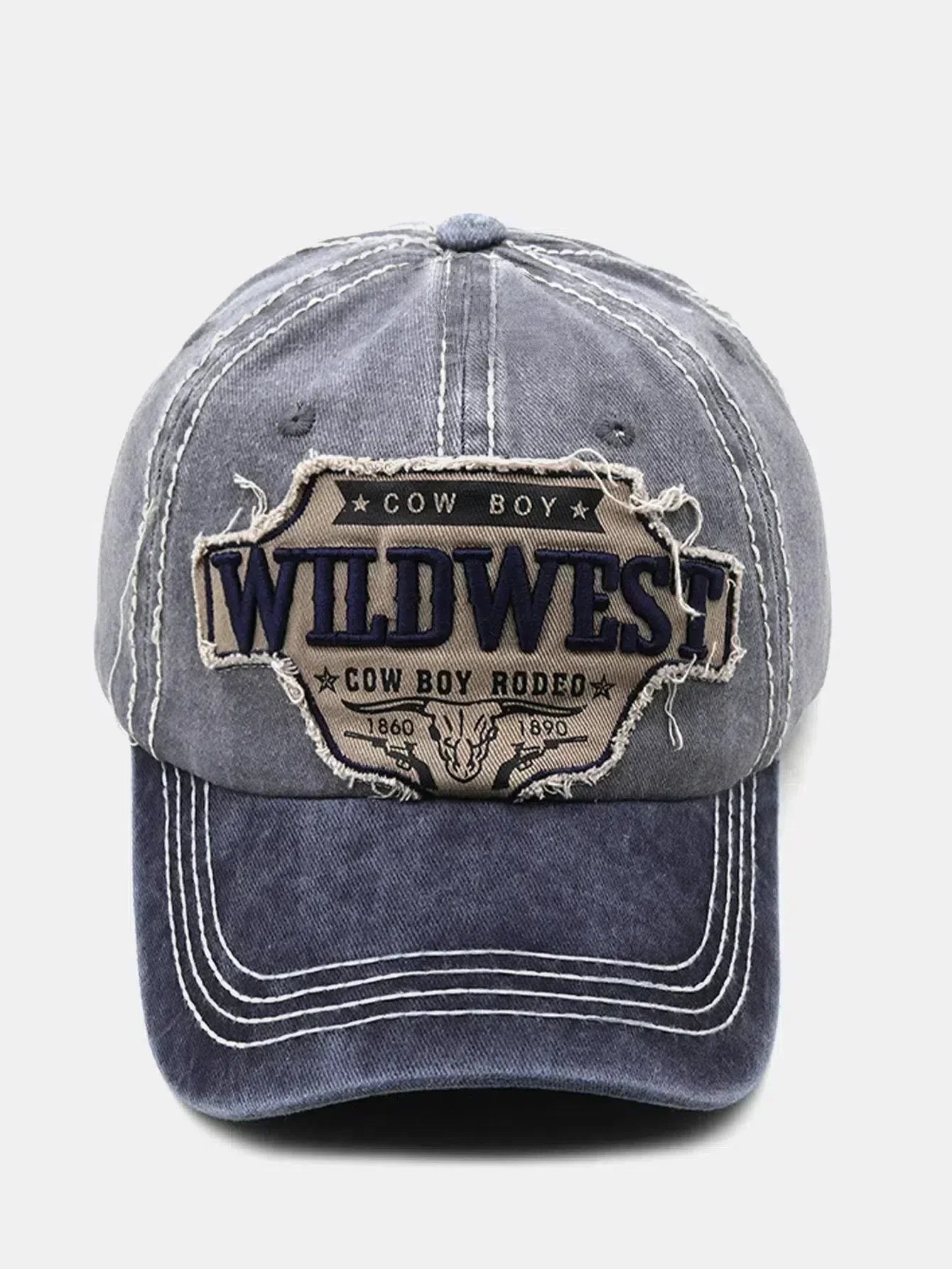 Ravessa – Western-inspired – Distressed cap-15133570302325-Mirella Fiore