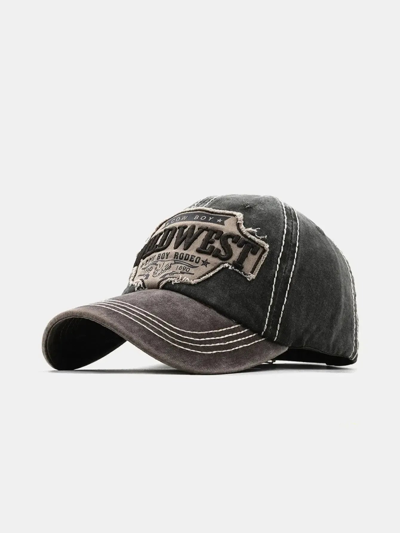 Ravessa – Western-inspired – Distressed cap-15133570302325-Mirella Fiore