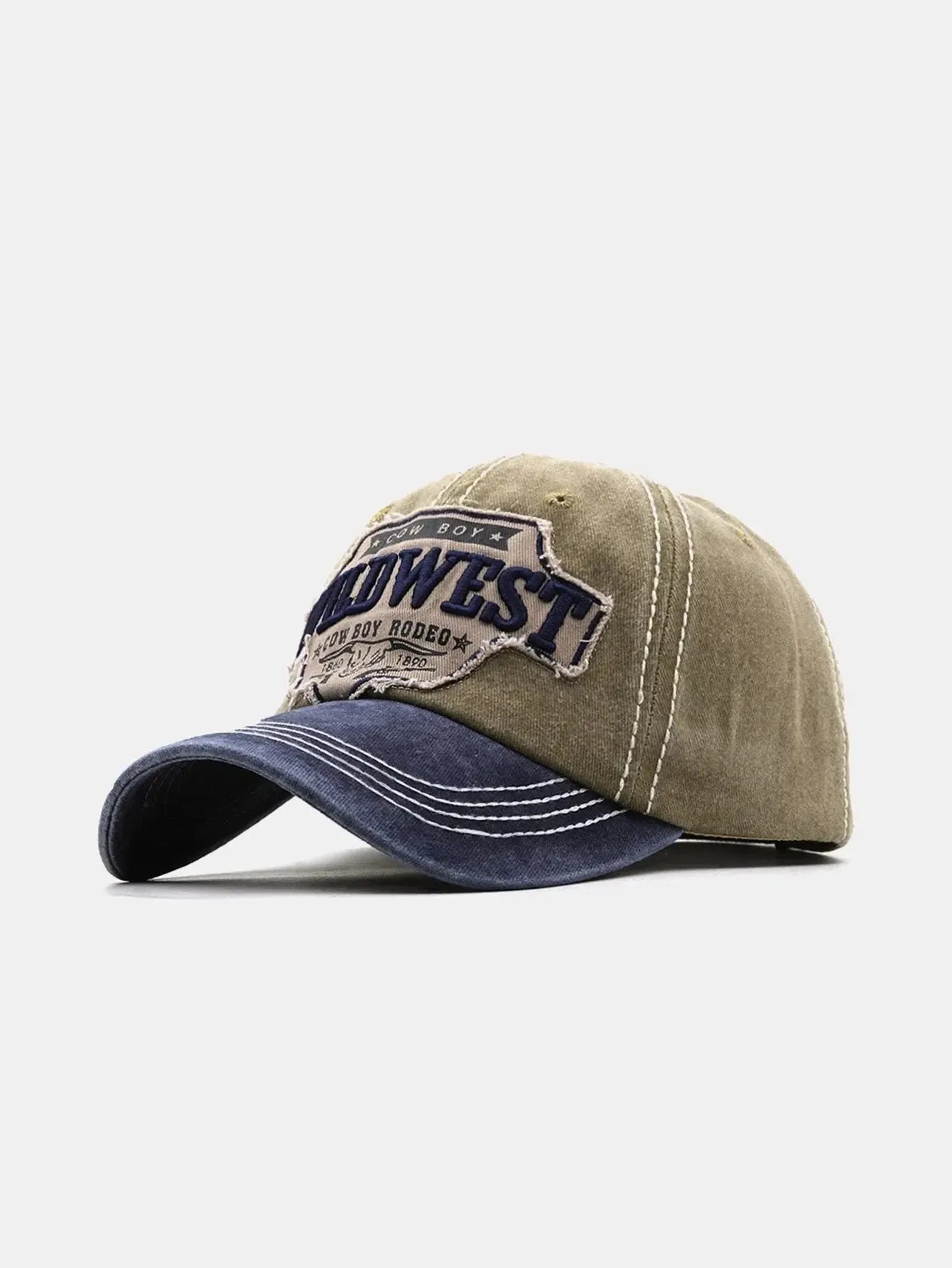 Ravessa – Western-inspired – Distressed cap-15133570302325-Mirella Fiore