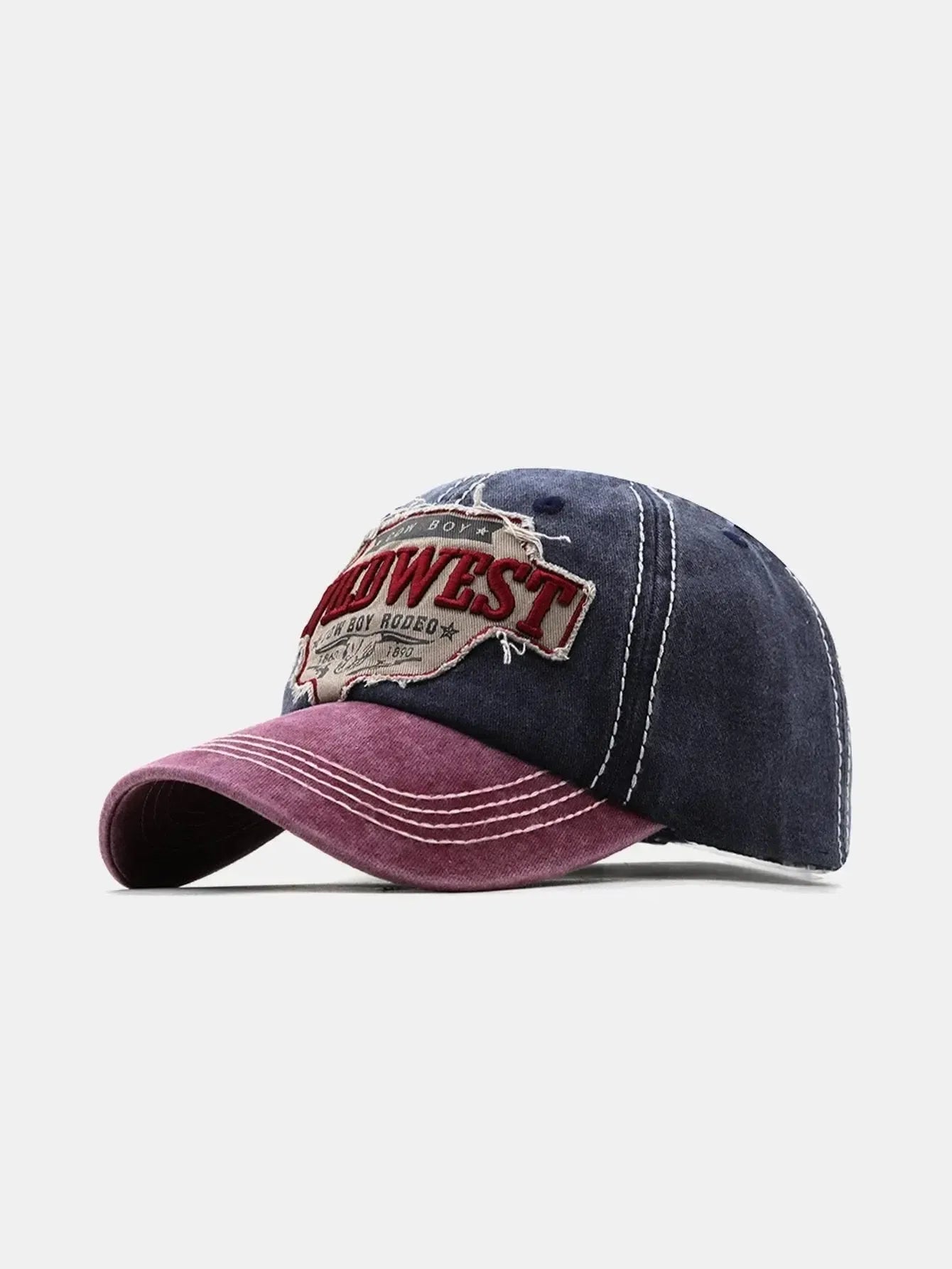 Ravessa – Western-inspired – Distressed cap-15133570302325-Mirella Fiore