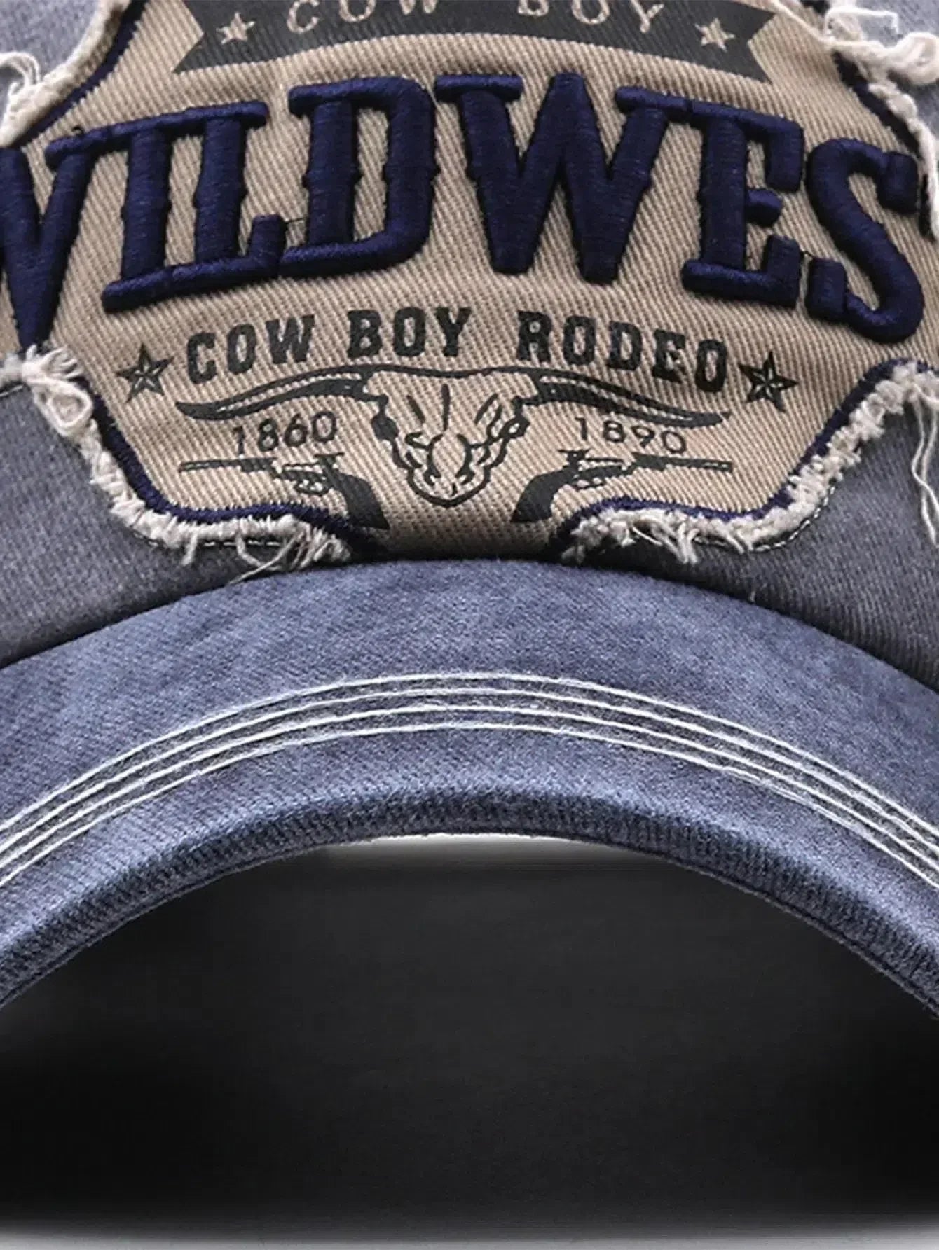 Ravessa – Western-inspired – Distressed cap-15133570302325-Nancy & Mae Savannah