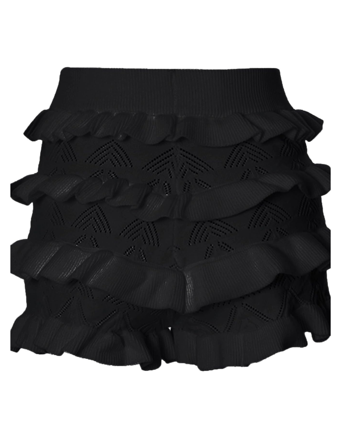 Raya – Ruffle knit – Mini shorts-15261073473909-Mirella Fiore