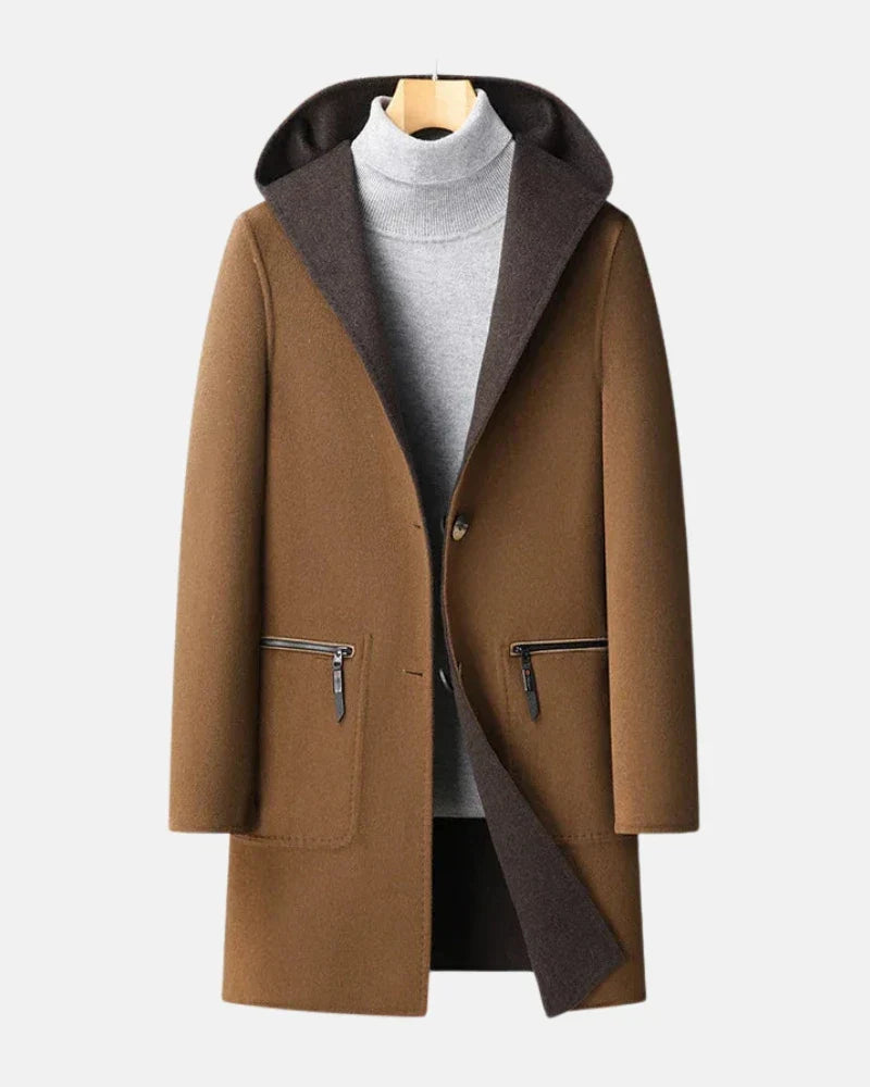 Regent Hooded Wool Overcoat-15553983381877-Nancy & Mae Savannah
