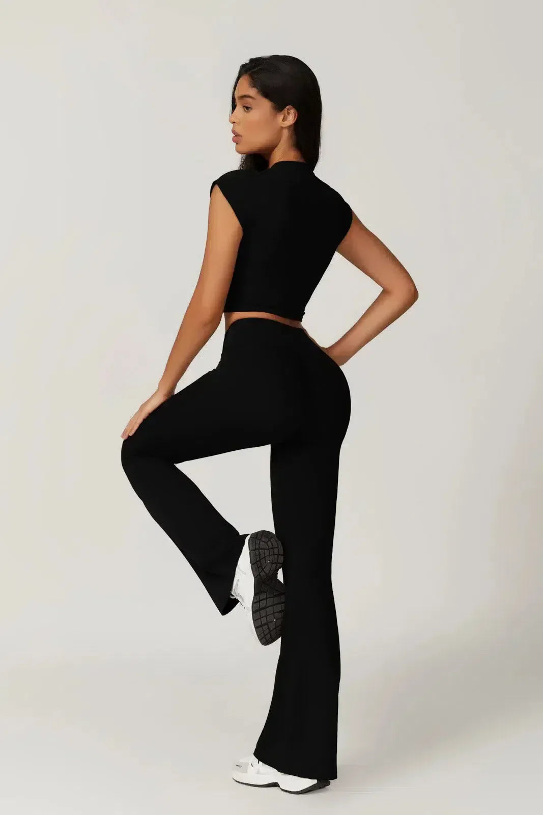 Regina – Cropped top – Top & leggings set-15134061330805-Mirella Fiore