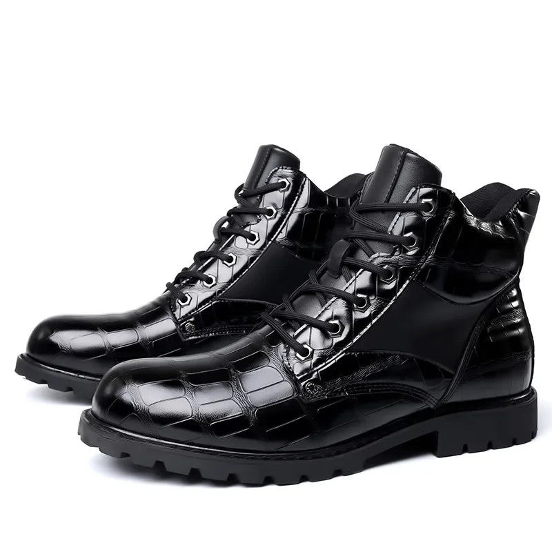 Rendall - Sophisticated ankle boots with a unique design-15550769791349-Mirella Fiore
