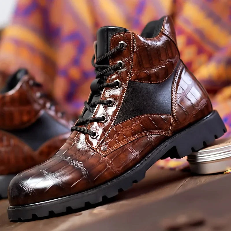 Rendall - Sophisticated ankle boots with a unique design-15550769791349-Mirella Fiore