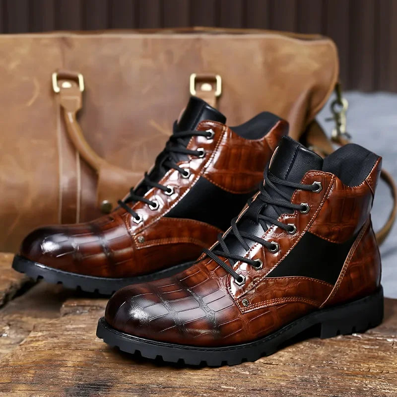 Rendall - Sophisticated ankle boots with a unique design-15550769791349-Mirella Fiore