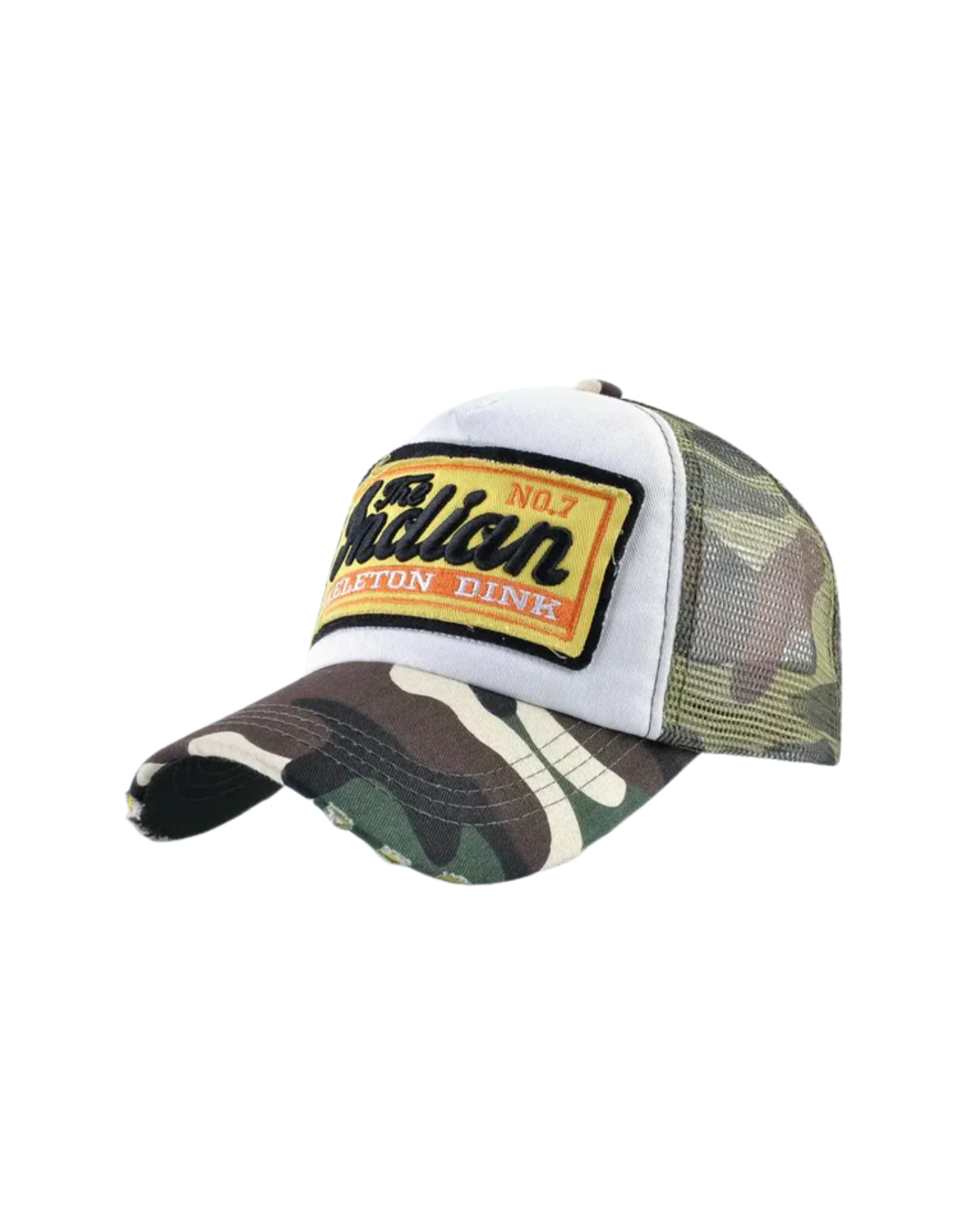 Rokellan – Distressed patch – Trucker cap-15133816553845-Mirella Fiore