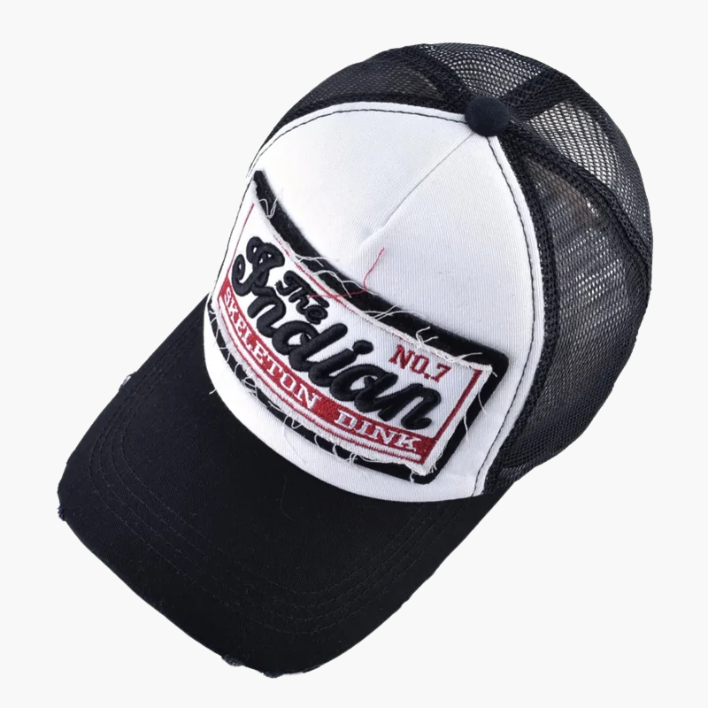 Rokellan – Distressed patch – Trucker cap-15133816553845-Nancy & Mae Savannah