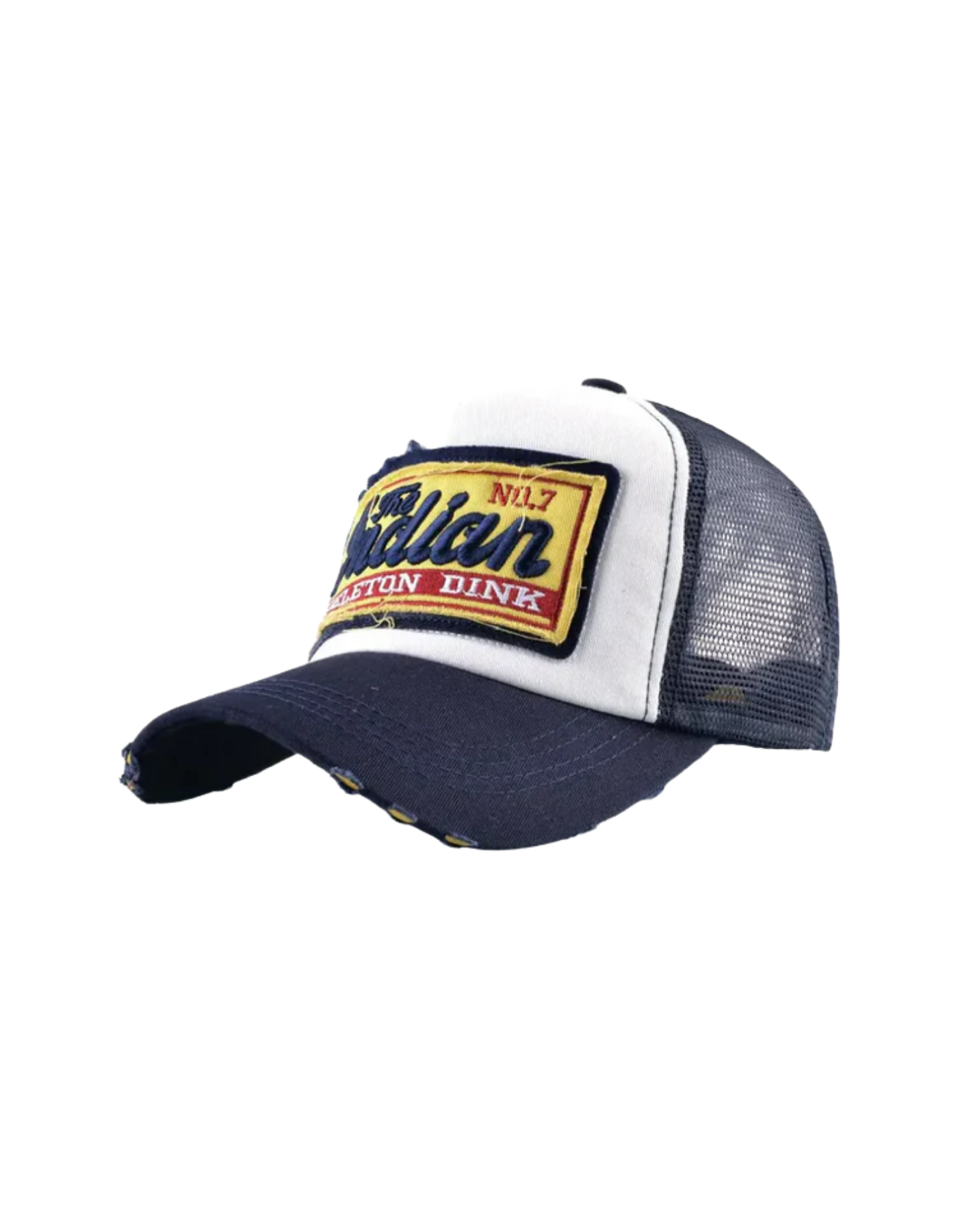 Rokellan – Distressed patch – Trucker cap-15133816553845-Nancy & Mae Savannah