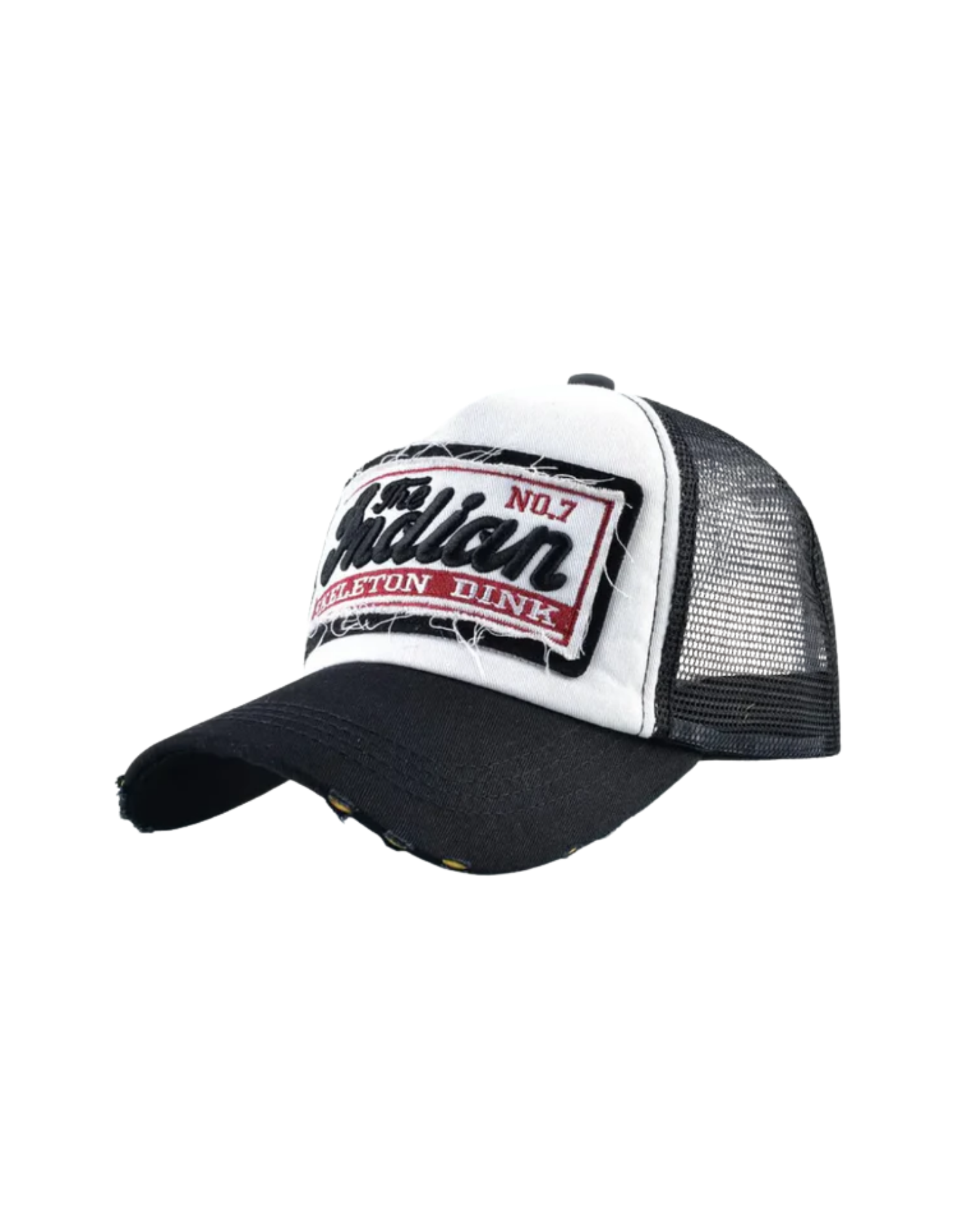 Rokellan – Distressed patch – Trucker cap-15133816553845-Nancy & Mae Savannah