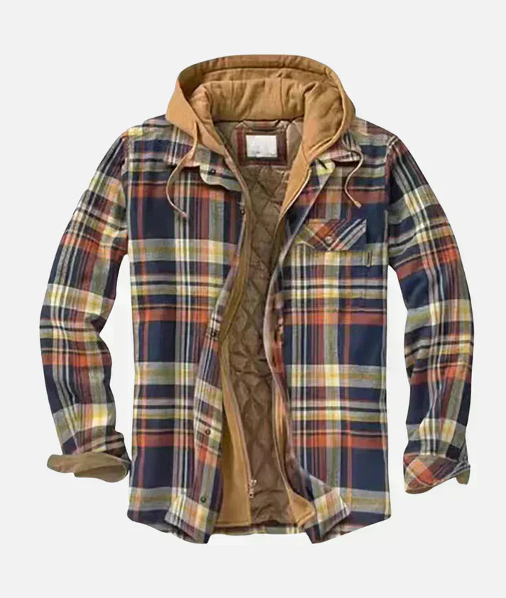 Romeo | Patchwork Check Jacket-15553362887029-Mirella Fiore
