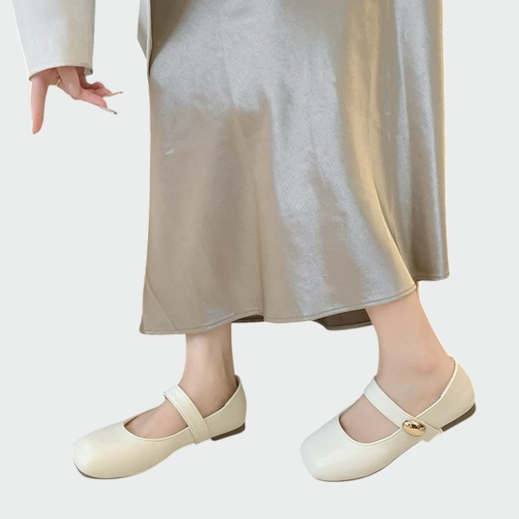 Romina - Minimalist Mary Jane Shoes-15519662014837-Mirella Fiore