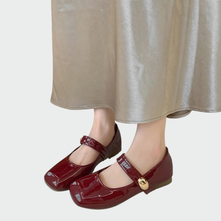 Romina - Minimalist Mary Jane Shoes-15519662014837-Mirella Fiore