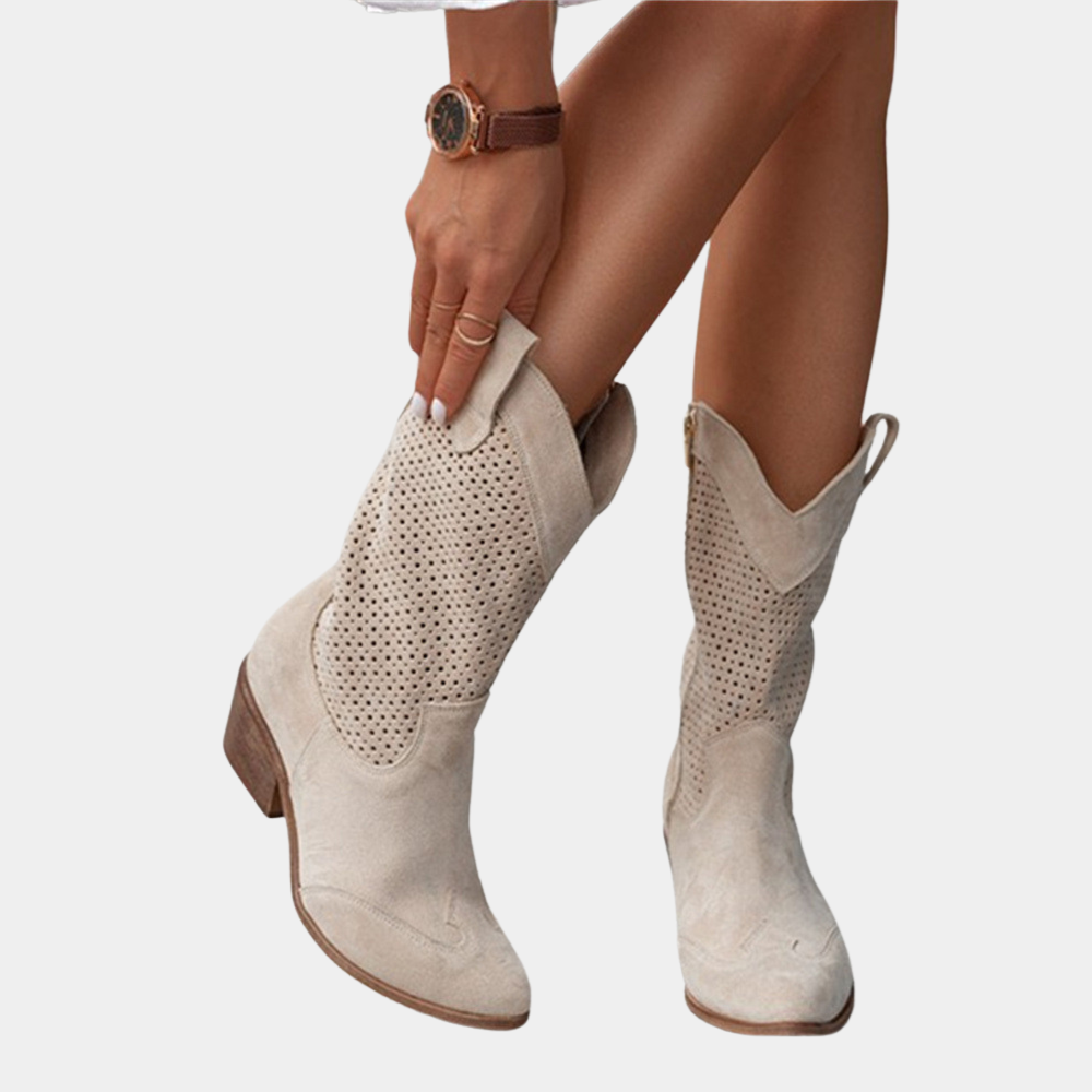 Rosie - Leather Boots-15548991340917-Nancy & Mae Savannah