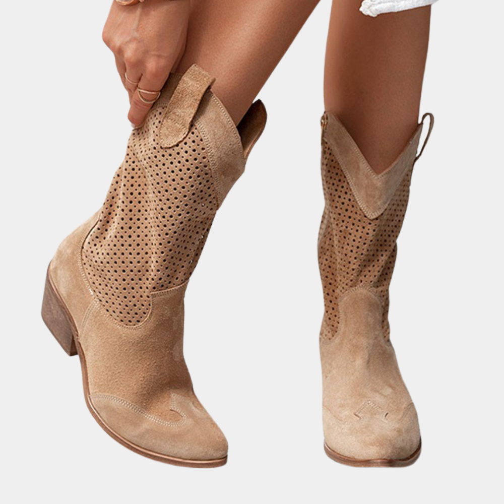 Rosie - Leather Boots-15548991340917-Nancy & Mae Savannah