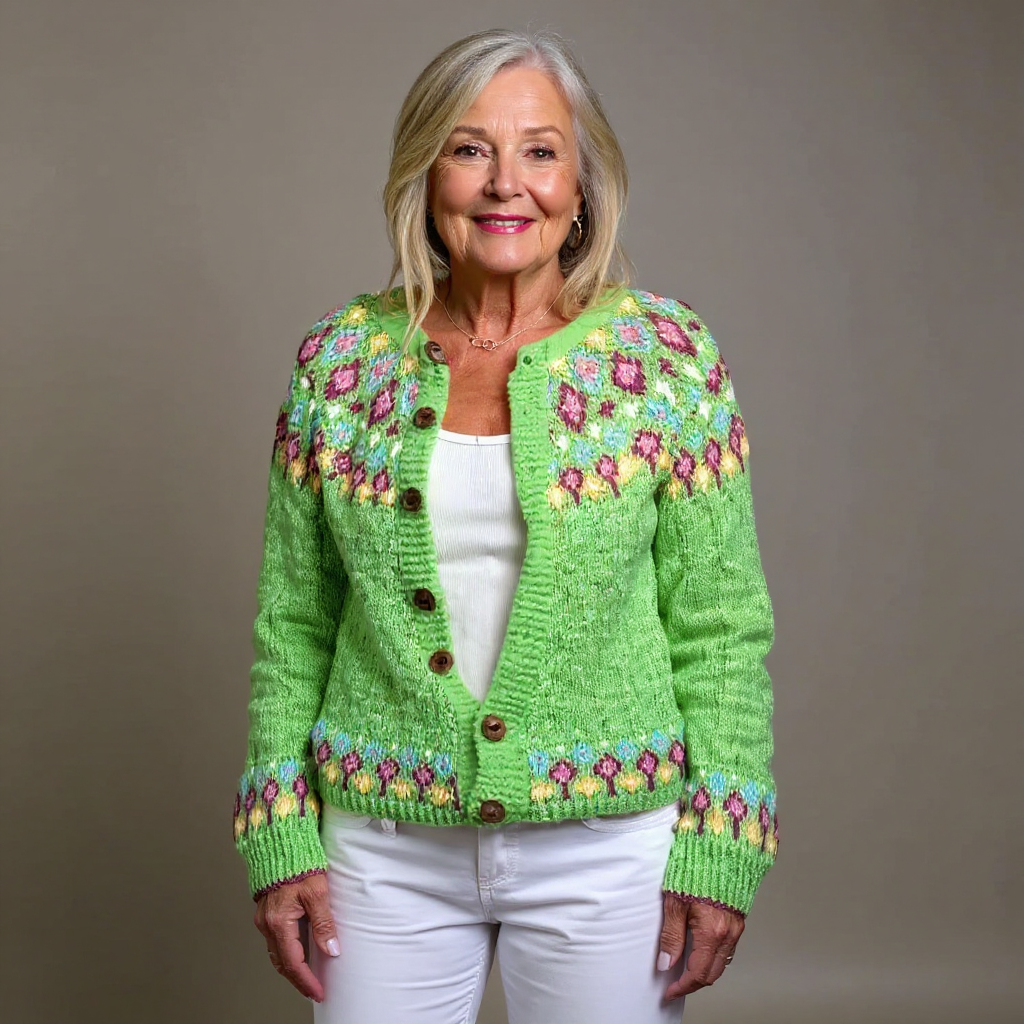 Rubie - Vintage Icelandic Cardigan-15531113677173-Mirella Fiore