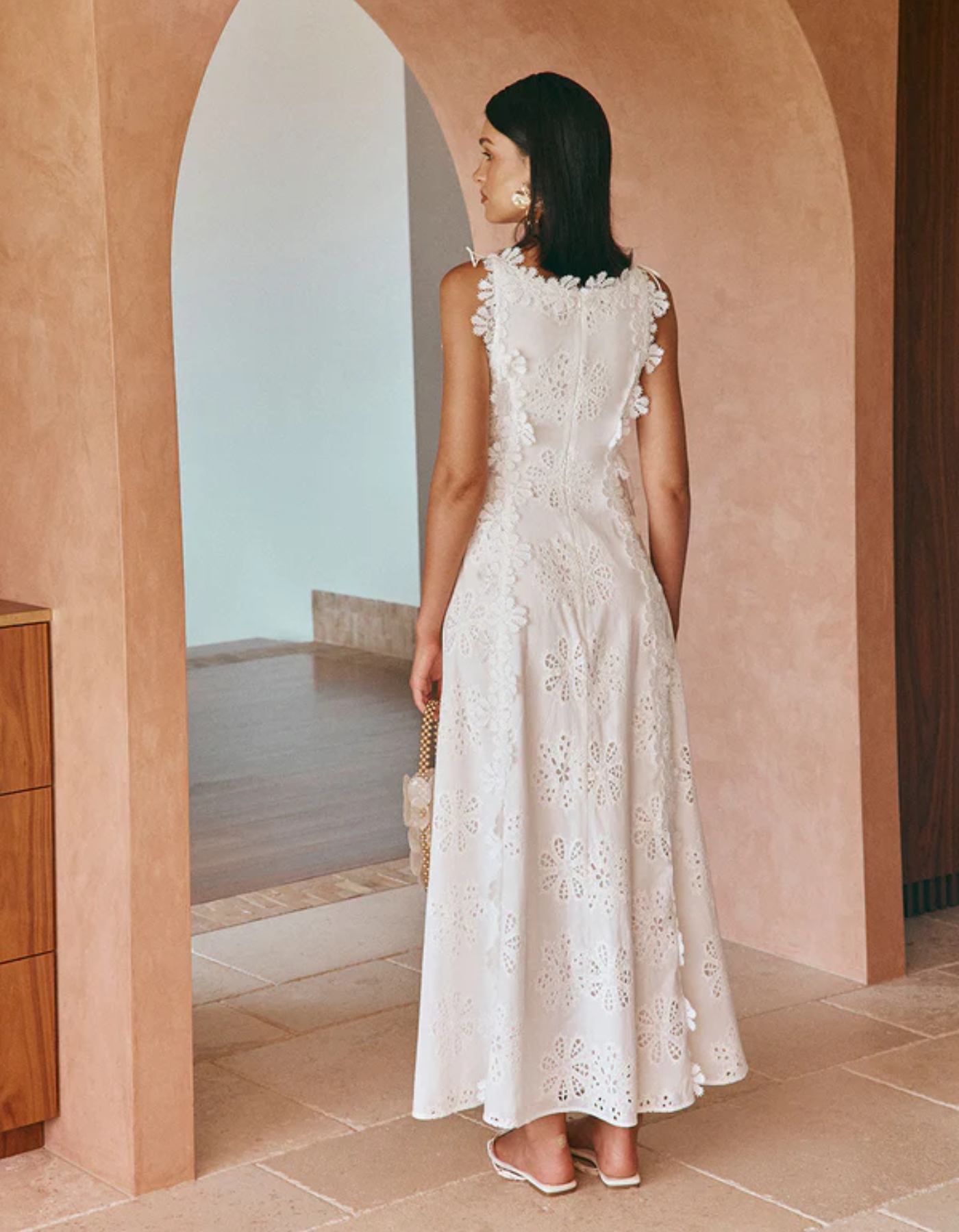 Sabine – Floral detailing – Maxi dress-15215967306101-Mirella Fiore