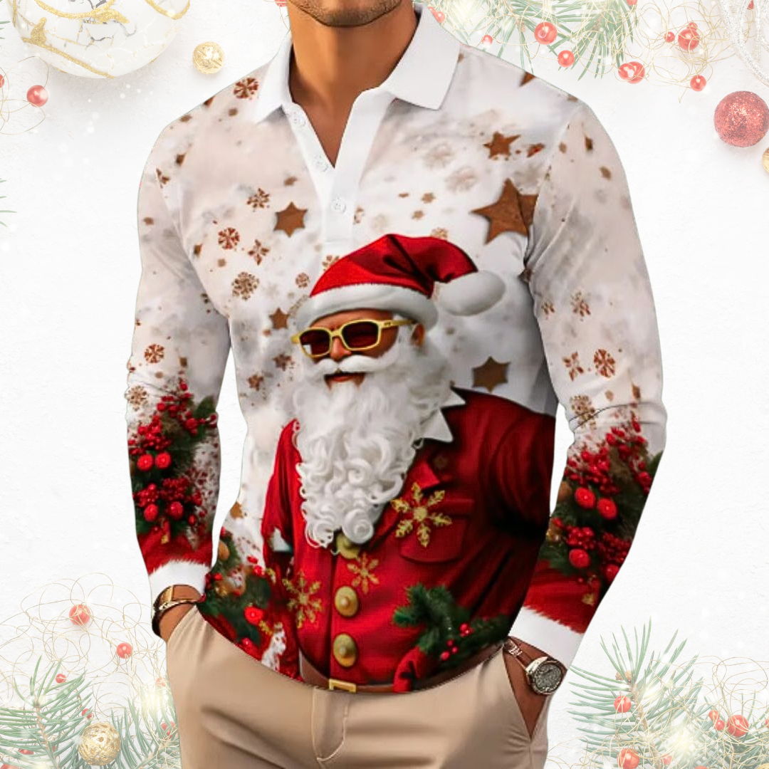 Santa Christmas Shirt-15553366163829-Mirella Fiore