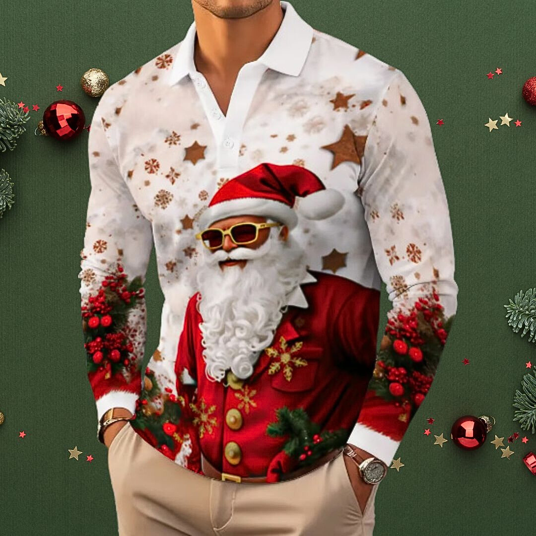 Santa Christmas Shirt-15553366163829-Mirella Fiore