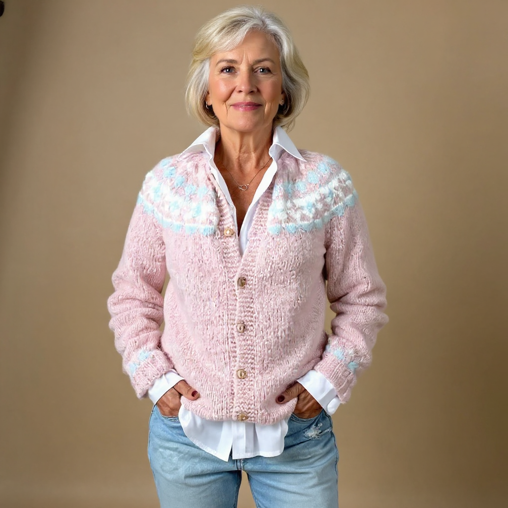 Sarah - Vintage Icelandic Cardigan-15531113349493-Mirella Fiore