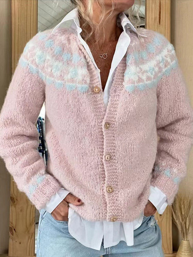 Sarah - Vintage Icelandic Cardigan-15531113349493-Mirella Fiore