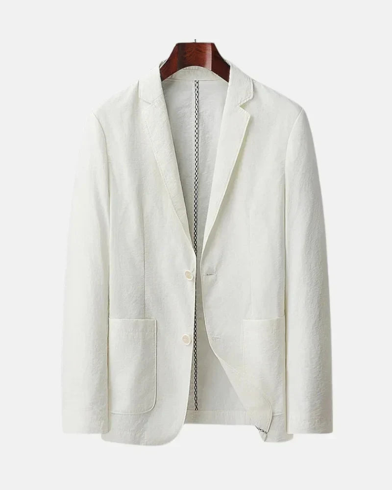 Sartorio Linen Blazer-15553363214709-Mirella Fiore