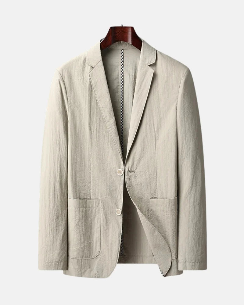 Sartorio Linen Blazer-15553363214709-Mirella Fiore