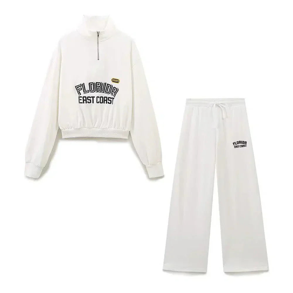 Savannah – Wide-leg pants – Coastal half-zip set-15133749150069-Mirella Fiore