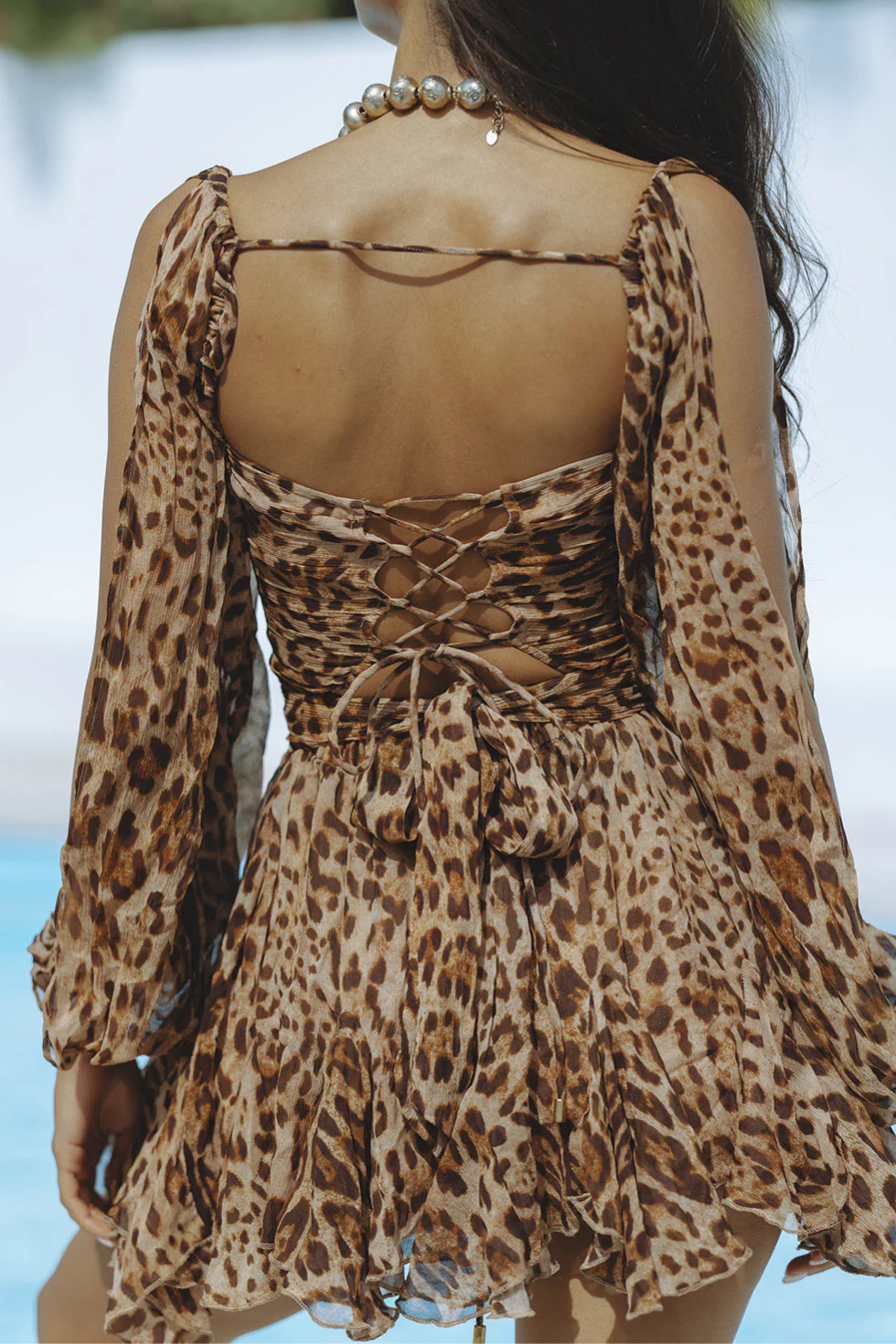 Savarra – Wild grace – Printed mini dress-15274464215413-Mirella Fiore