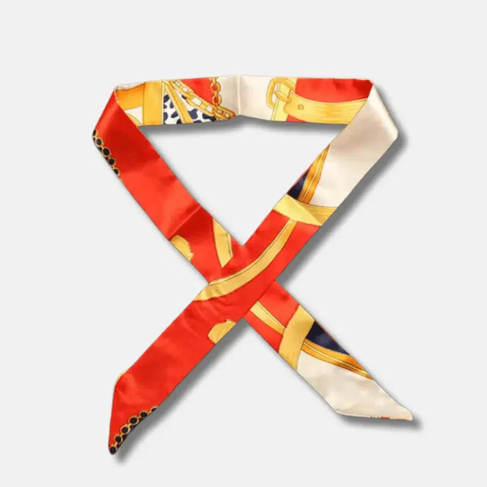 Scarf – Elegant design – Bag charm-15133597204853-Nancy & Mae Savannah