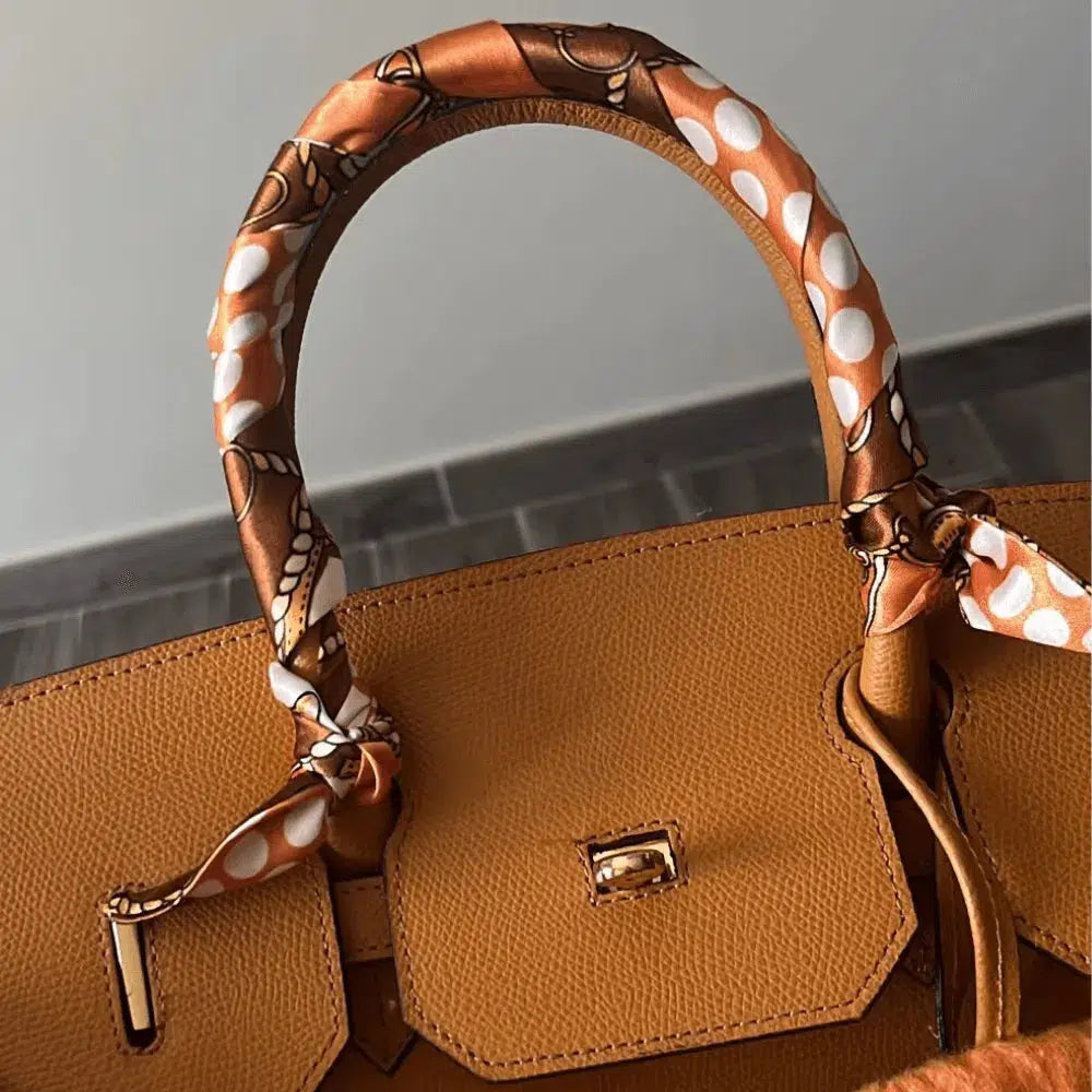 Scarf – Elegant design – Bag charm-15133597204853-Nancy & Mae Savannah