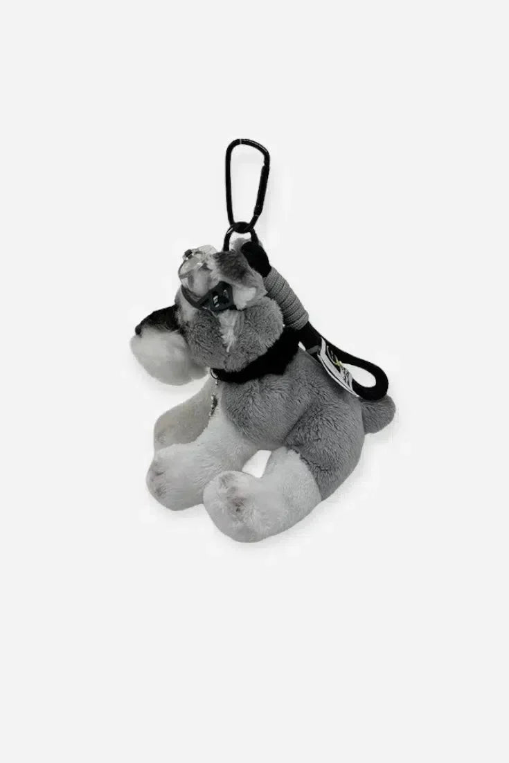 Schnauzer Aviator – Playful design – Bag charm-15133607068021-Nancy & Mae Savannah