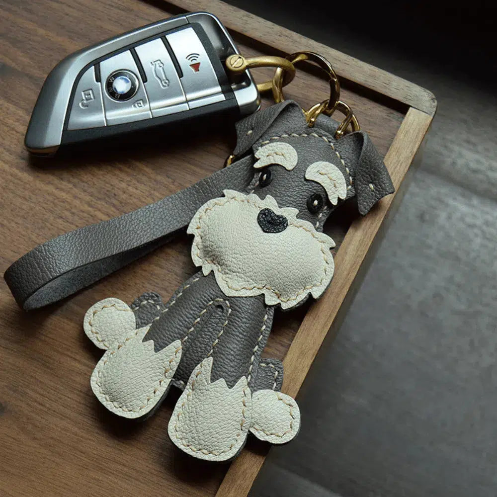 Schnauzer – Charming design – Bag charm-15133619126645-Mirella Fiore
