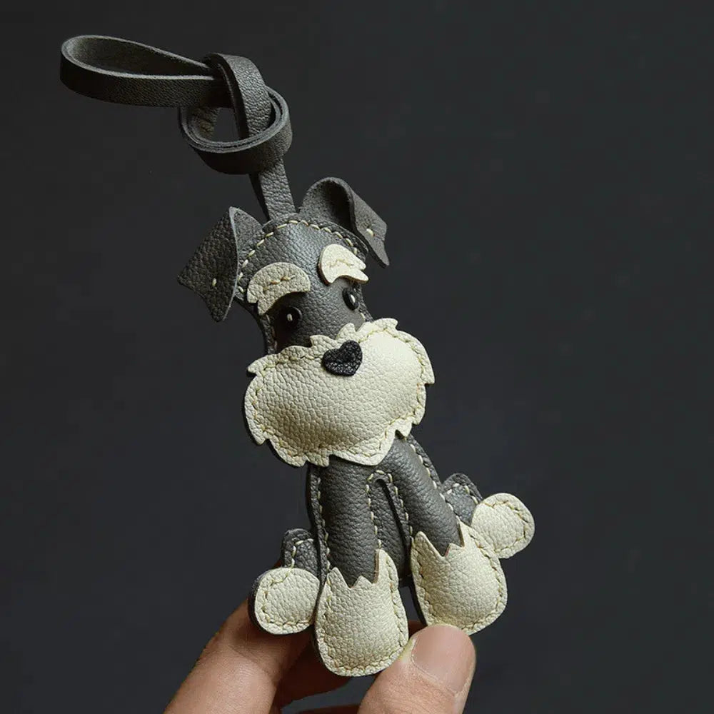 Schnauzer – Charming design – Bag charm-15133619126645-Nancy & Mae Savannah