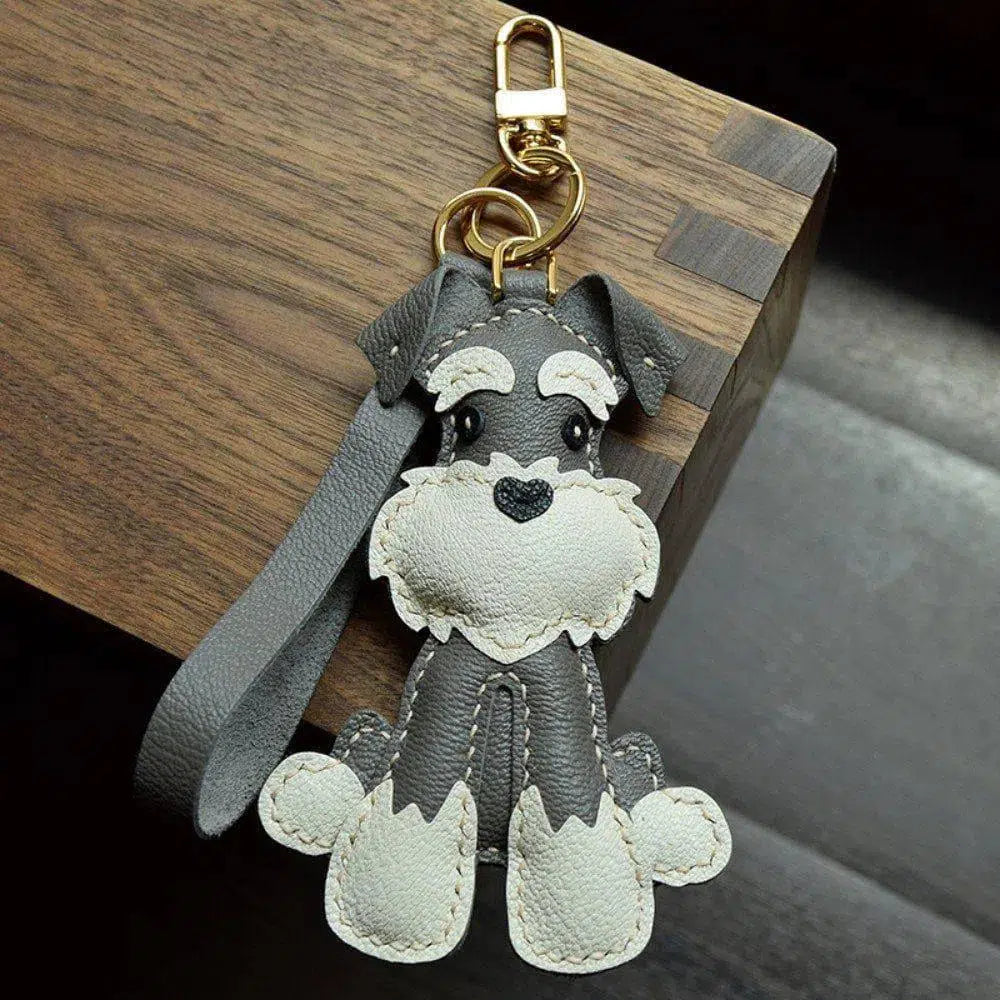 Schnauzer – Charming design – Bag charm-15133619126645-Nancy & Mae Savannah