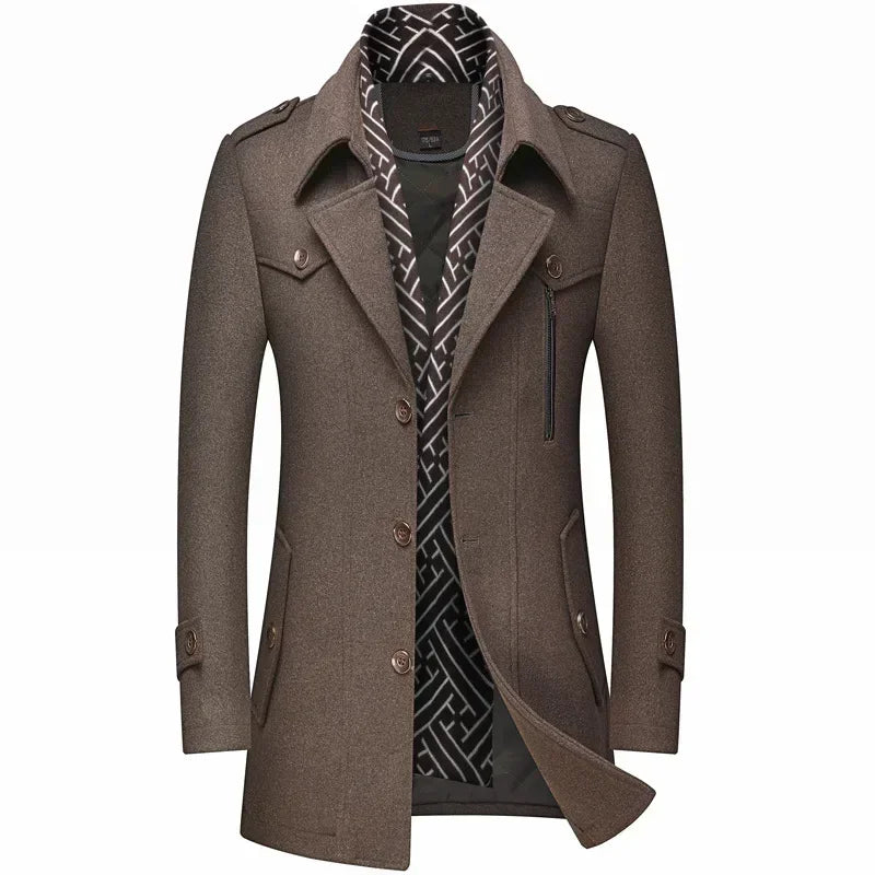 Scott - Wool Winter Jacket-15552079528309-Mirella Fiore