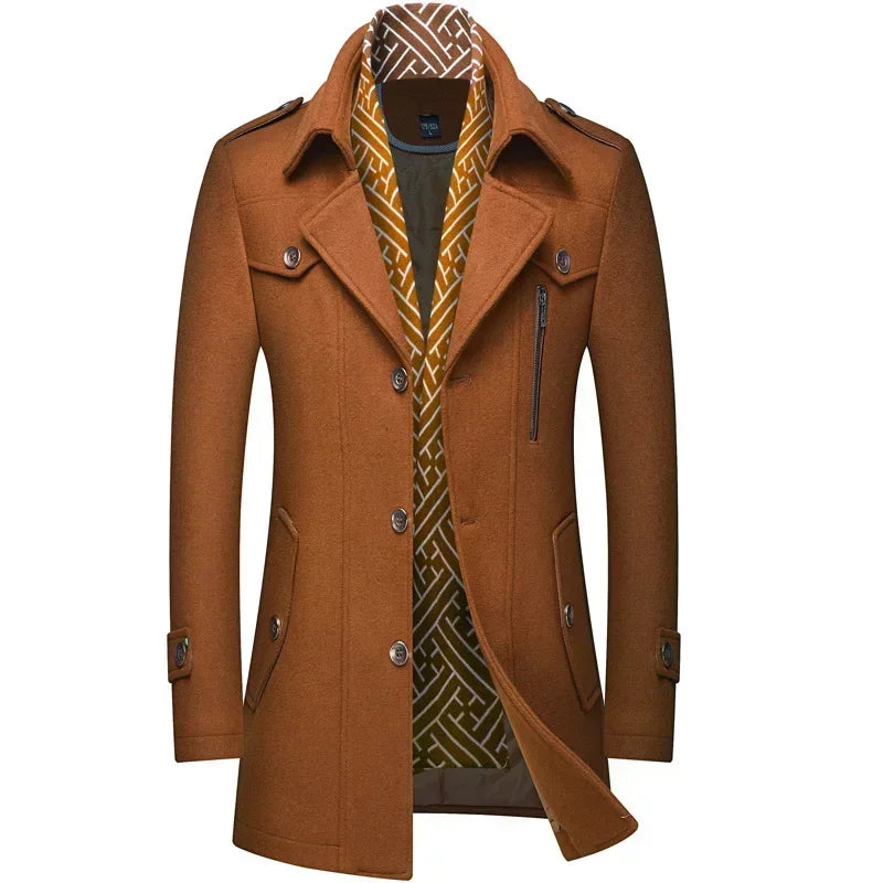 Scott - Wool Winter Jacket-15552079528309-Mirella Fiore