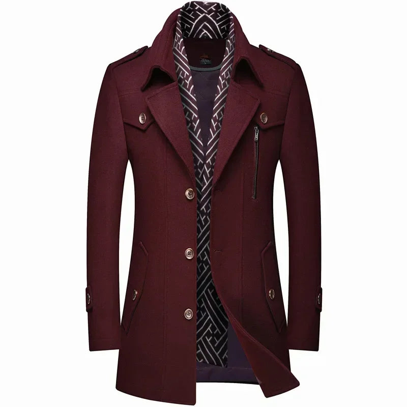 Scott - Wool Winter Jacket-15552079528309-Mirella Fiore
