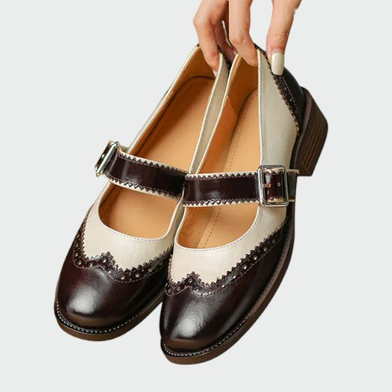 Serafina – Leather Mary Janes-15519661392245-Mirella Fiore