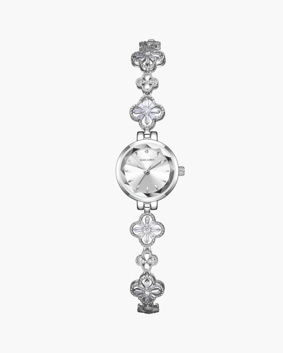 Seraphina Luxe – Floral design – Bracelet watch-15233937342837-Nancy & Mae Savannah